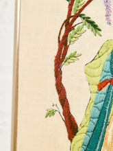 Load image into Gallery viewer, Japanese Silk Embroidery of Courtyard Musicians
