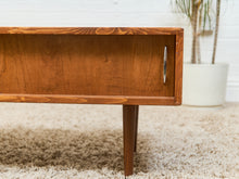 Load image into Gallery viewer, Mid Century Modern Solid Low Profile Credenza
