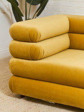 Load image into Gallery viewer, Elodie 2 Piece Modular Loveseat in Sorrento Sunflower
