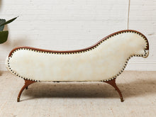 Load image into Gallery viewer, Vintage Antiques Settee with Marble Side Table

