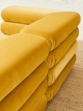 Load image into Gallery viewer, Elodie 2 Piece Modular Loveseat in Sorrento Sunflower
