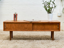 Load image into Gallery viewer, Mid Century Modern Solid Low Profile Credenza
