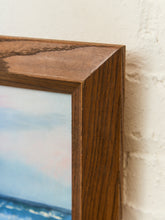 Load image into Gallery viewer, Framed Peaceful Coastal Seascape Oil Painting
