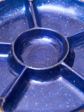 Load image into Gallery viewer, Cobalt Blue Sparkle Snack Tray
