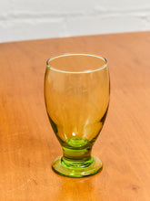 Load image into Gallery viewer, Cristar Copa Lexington Lime Green Footed Glasses Water Wine Goblets
