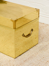 Load image into Gallery viewer, Brass Vintage Chest
