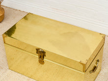 Load image into Gallery viewer, Brass Vintage Chest
