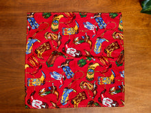 Load image into Gallery viewer, Vintage Red Cowboy Napkins
