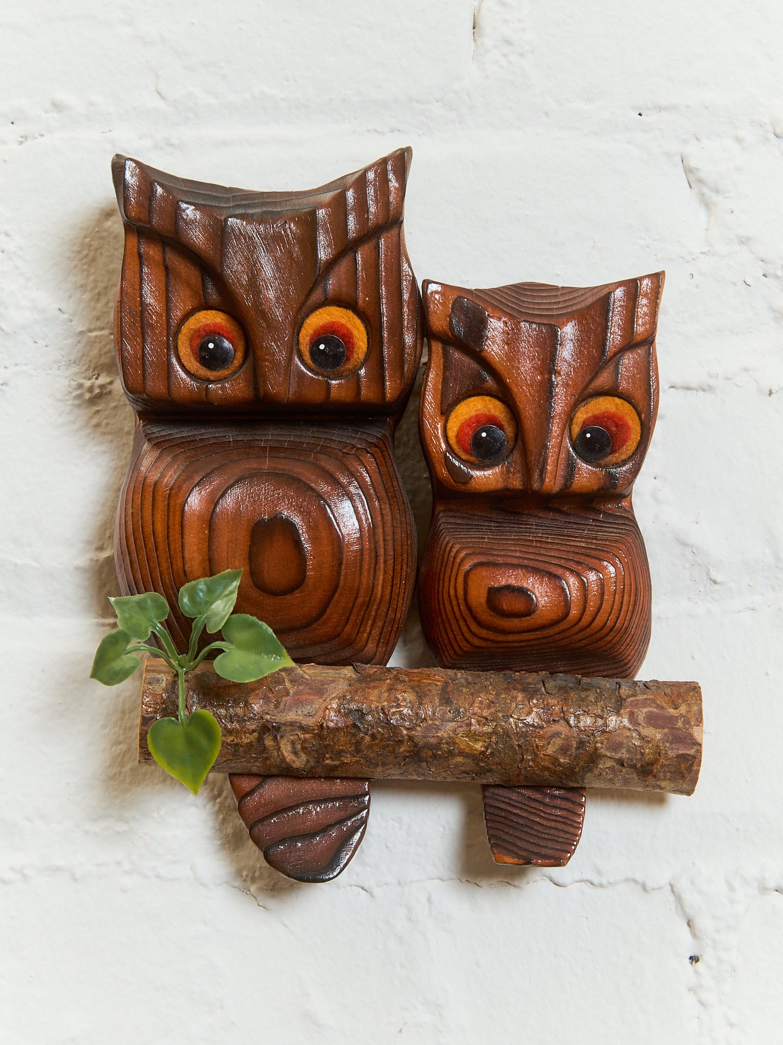 70s Witco Style Wooden Owls – Sunbeam Vintage