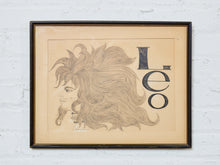 Load image into Gallery viewer, Leo Signed Art Framed
