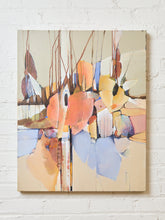 Load image into Gallery viewer, Red Bone Abstact Painting
