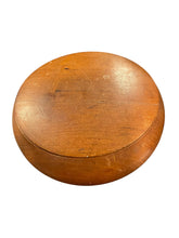 Load image into Gallery viewer, Round Teak Trinket Box
