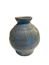 Load image into Gallery viewer, Bulbous Blue Gray signed LB
