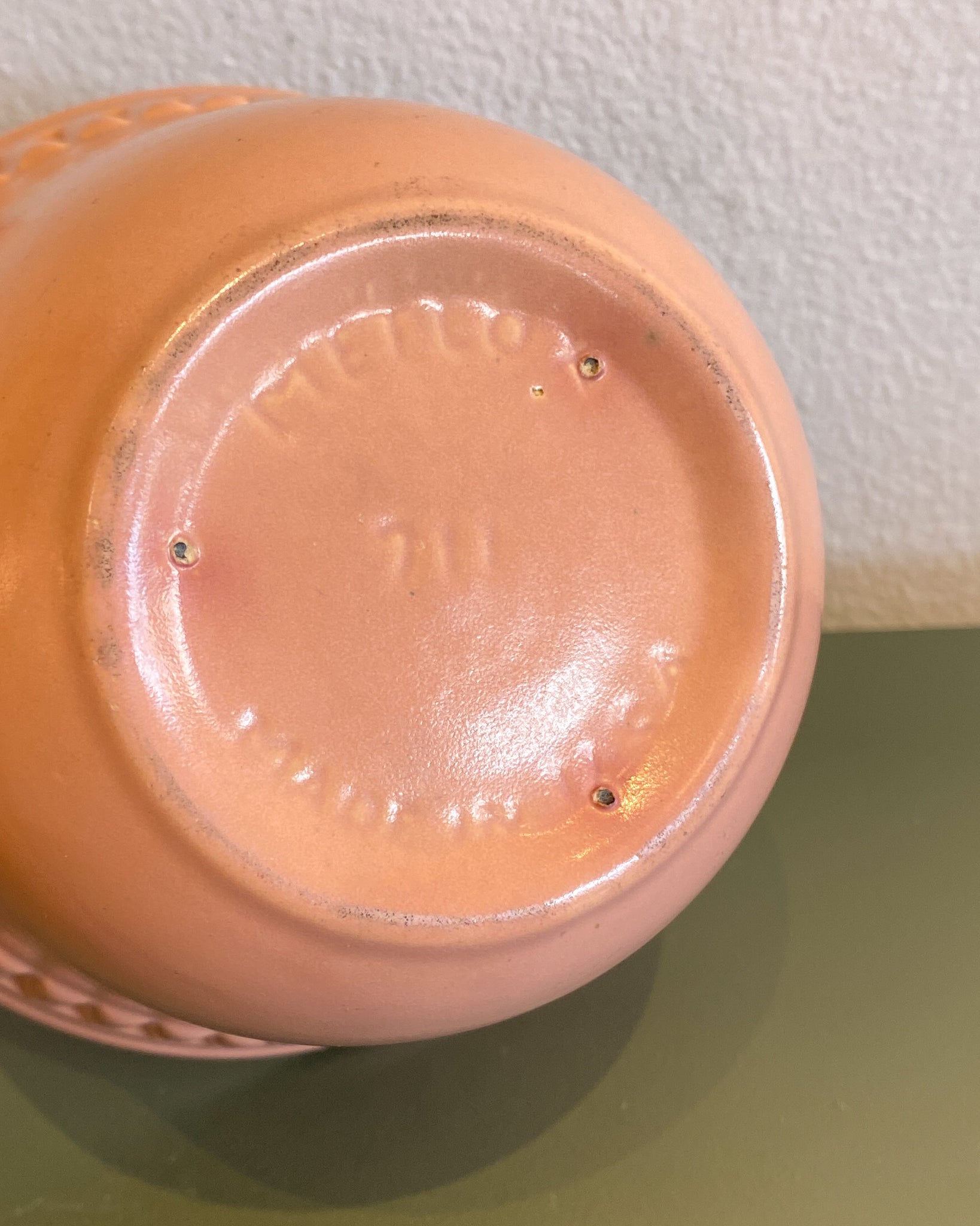 peach planter pot Vintage Peach Metlox Pottery 711 Planter – Sunbeam Vintage