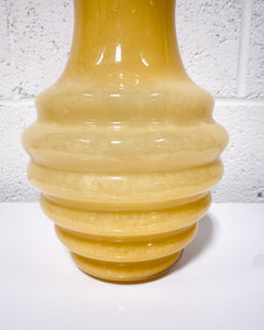 Vintage Art Glass Tall Vase