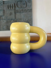 Load image into Gallery viewer, Yellow Chunky Tire Mug
