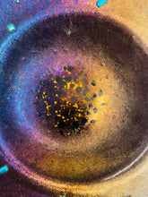 Load image into Gallery viewer, Beautiful Iridescent Infused Glass Bowl
