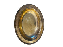 Load image into Gallery viewer, Antique Silver Plated Oval Tray
