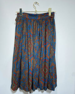 Vintage Paisley Skirt (S)