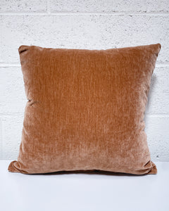 Square Pillow in Amici Ginger (20” x 20”)