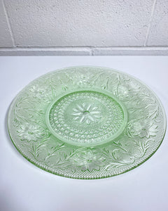 Vintage Depression Glass Plate - Sold Individually