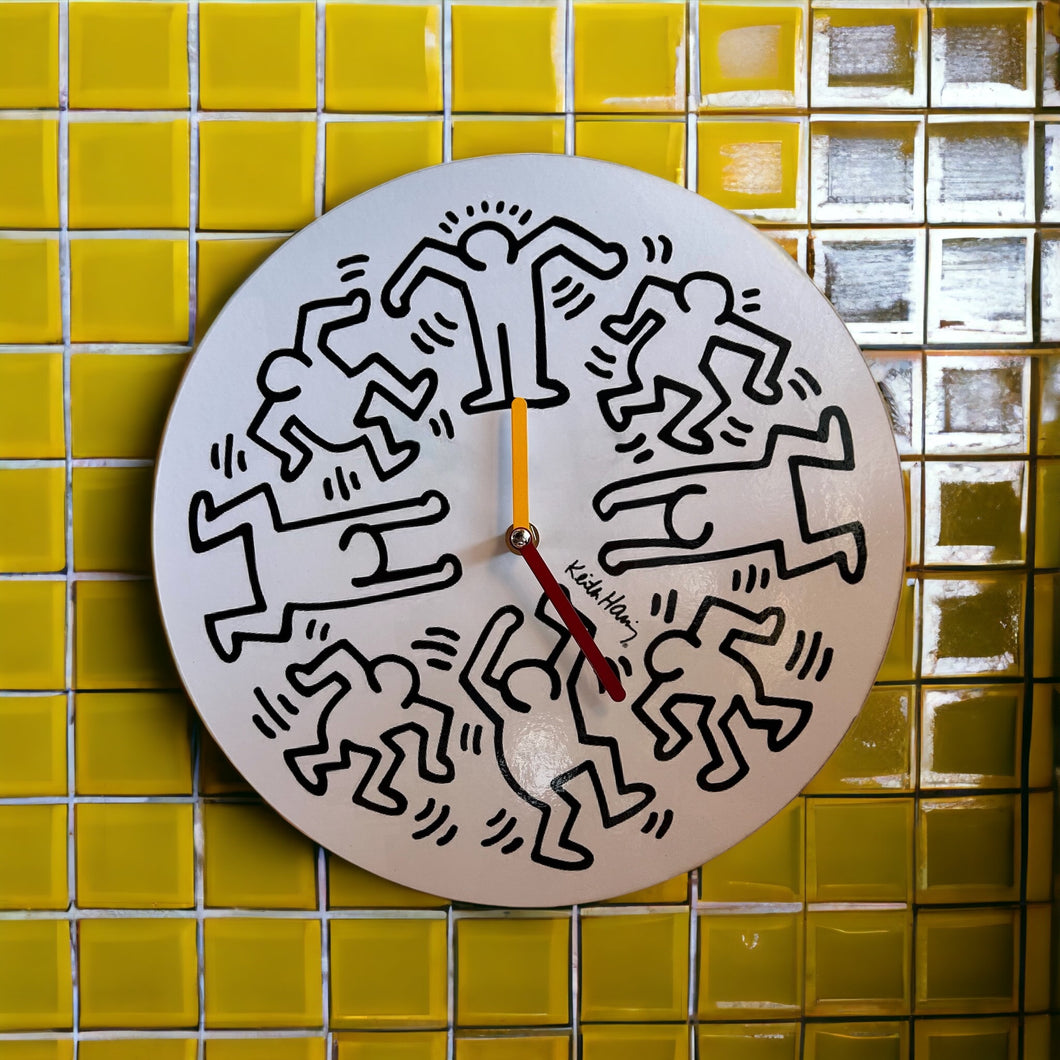 Keith Haring Clock