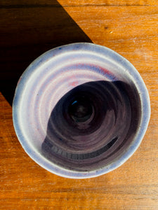 Ceramic Bowl Purple Bowl