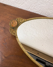 Load image into Gallery viewer, Vintage Ornate Oval Vanity Tray
