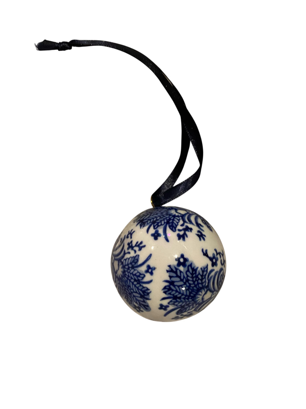 Blue and White Bouquet of Flowers Christmas Decoration