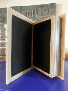 Jewelry box faux book