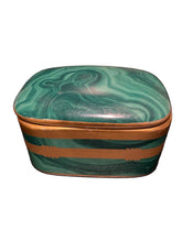 Load image into Gallery viewer, Christian Dior Malachite Trinket Box

