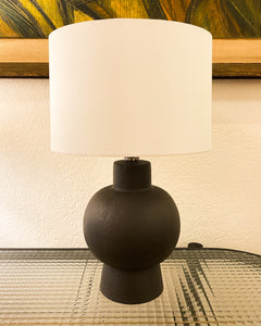 Noir Modernist Table Lamp