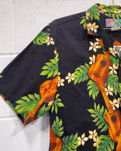 Load image into Gallery viewer, Island Styles “Ukulele” Button Up Shirt (M)
