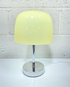 Glass Mushroom LED Lamp with Adjustable Light Settings
