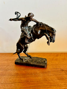 The Bronze Bronco Buster Fredric Remington Sculpture