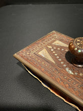 Load image into Gallery viewer, Antique Mother of Pearl Inlay Blotter
