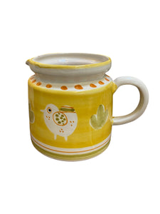 Made in Italy Hand Painted Chick Vase