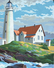 Load image into Gallery viewer, Vintage PBN Lighthouse
