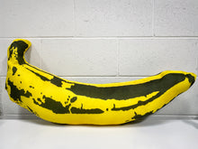 Load image into Gallery viewer, Warhol Banana Pillow
