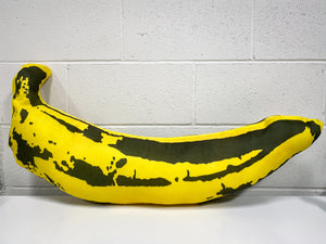 Warhol Banana Pillow