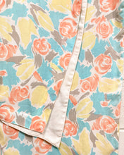Load image into Gallery viewer, Vintage Dress with Pastel Rose Motif
