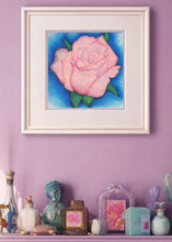 Load image into Gallery viewer, Blush in Bloom Painting Signed Framed
