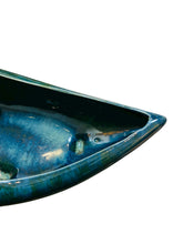 Load image into Gallery viewer, Green Blue Drip Glaze Pottery Planter
