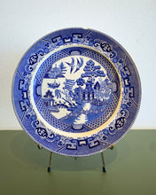 Load image into Gallery viewer, Vintage Buffalo Pottery Semi-Vitreous Blue and White Plate
