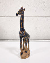 Load image into Gallery viewer, Vintage Carved Wood Figurine of a Giraffe
