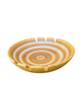 Load image into Gallery viewer, Bitossi style Orange Concentric Ring Ashtray
