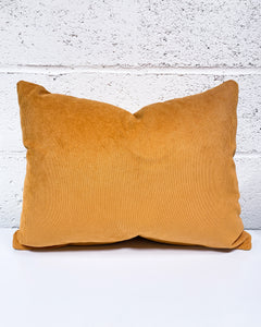 Rectangular Pillow in Parallel Tobacco