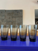 Load image into Gallery viewer, Smoked Glassware Set of 4 Tall Glasses
