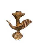 Load image into Gallery viewer, Pierre Casenove Bronze  Gold Gilded Candle Holder
