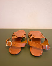 Load image into Gallery viewer, Brown Flat Sandals (9.5)
